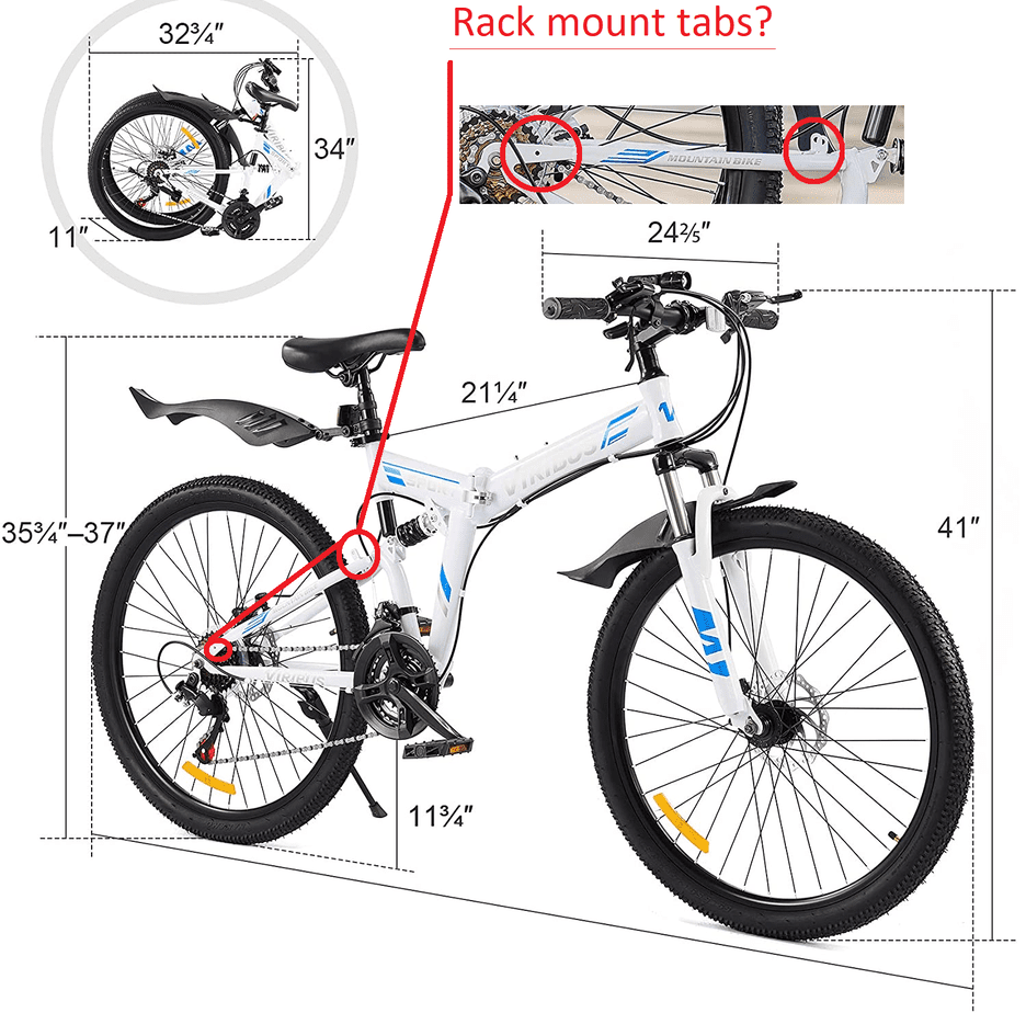 Moving to a full suspension MTB. Question about rack options and battery placement.
