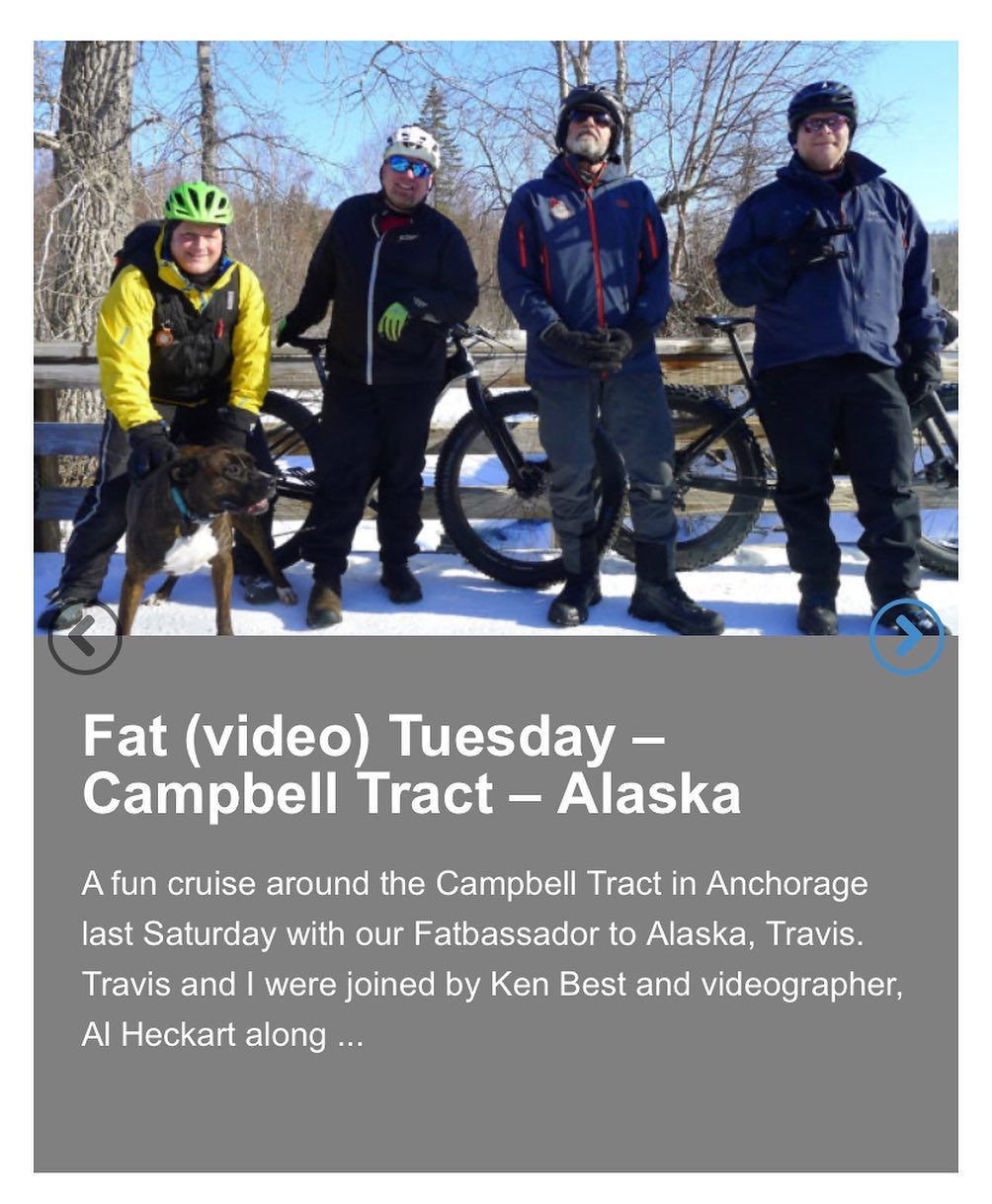 Happy St. Fatty’s Day from Alaska! #fatbikedotcom #fatbike #keepfatbikesfun #stf…