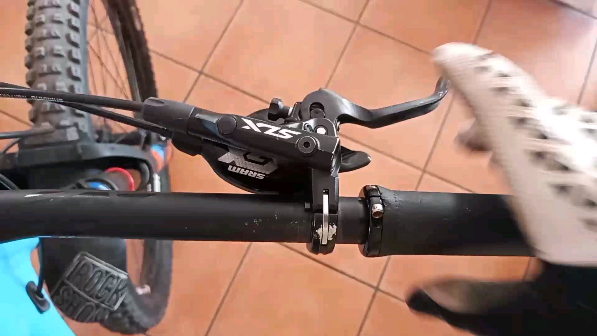 So i had my brakes bled twice at 2 different shops within a week but the rear (second one) still feels spongy is this normal? : mountainbiking