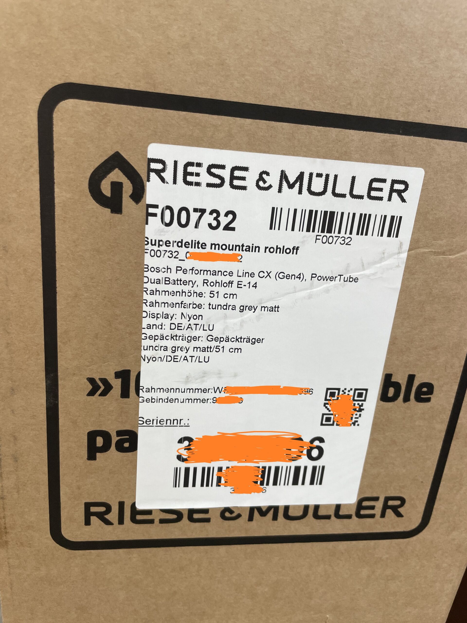 What would you add to the ultimate ebike? My Riese&Müller is finally being shipped, after half a year of backorder and re-configurations!