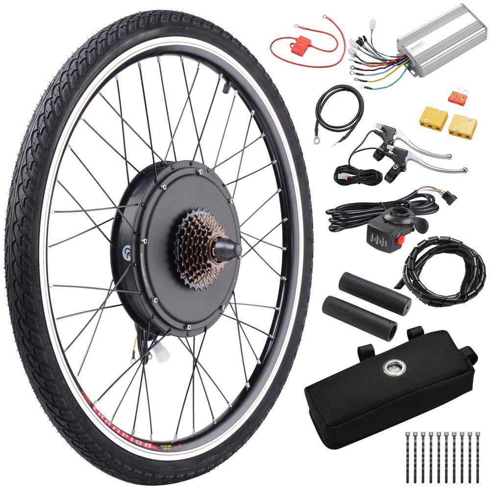 Input on batteries for this 1500w rear hub conversion kit?