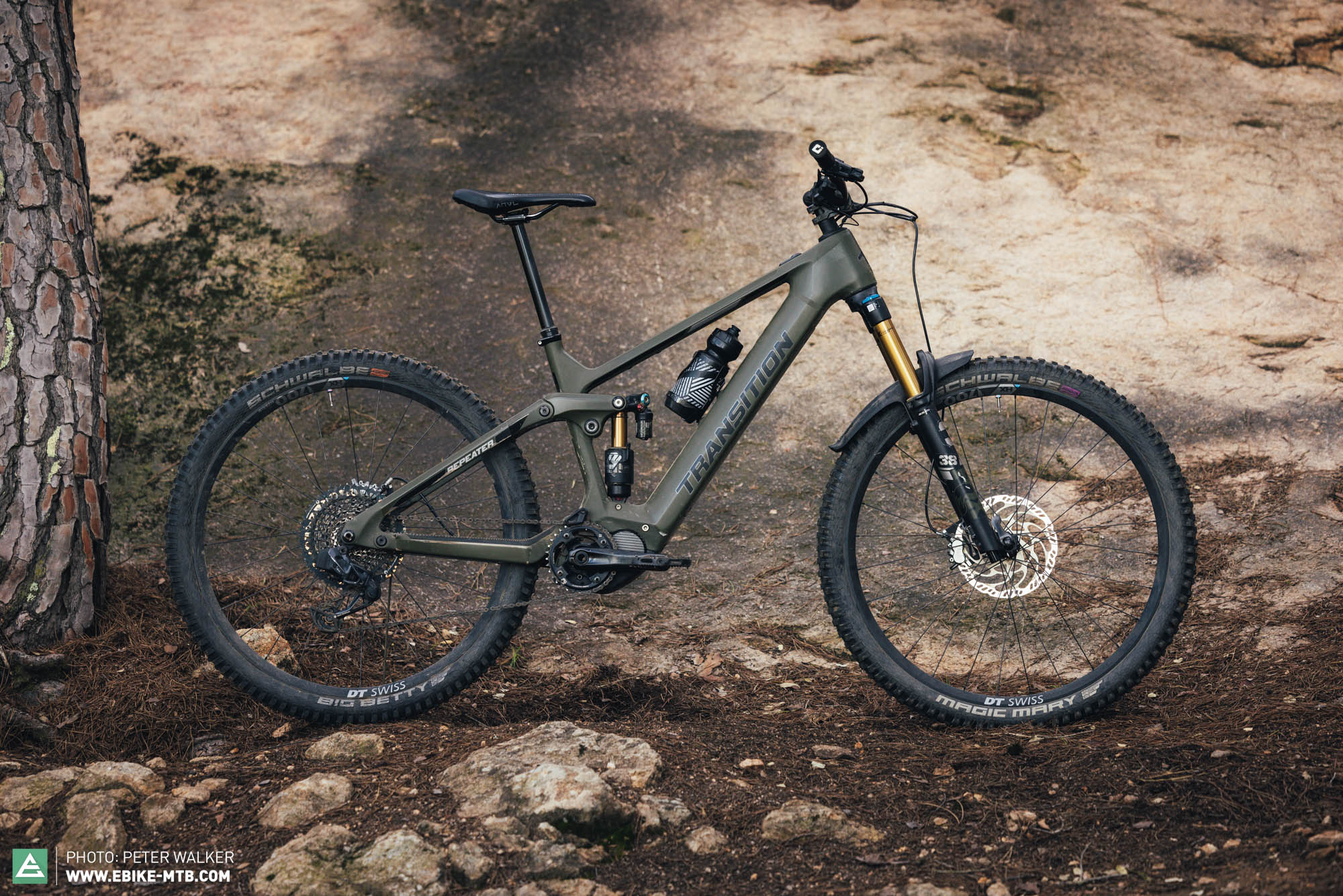 The Transition Repeater AXS Carbon – In our huge “Best e-mountainbike of 2023” group test