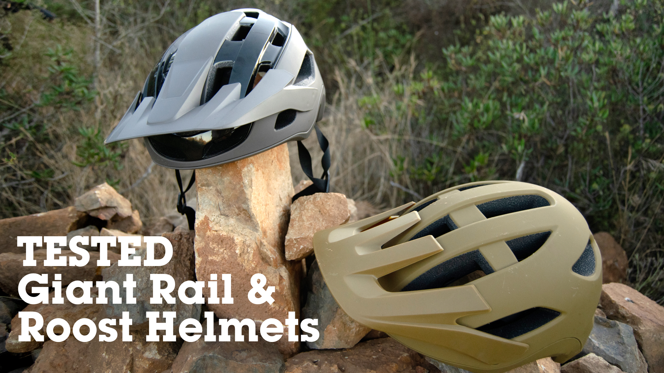 TESTED: Giant’s All-New Rail and Roost Trail Helmets – Mountain Bike Feature