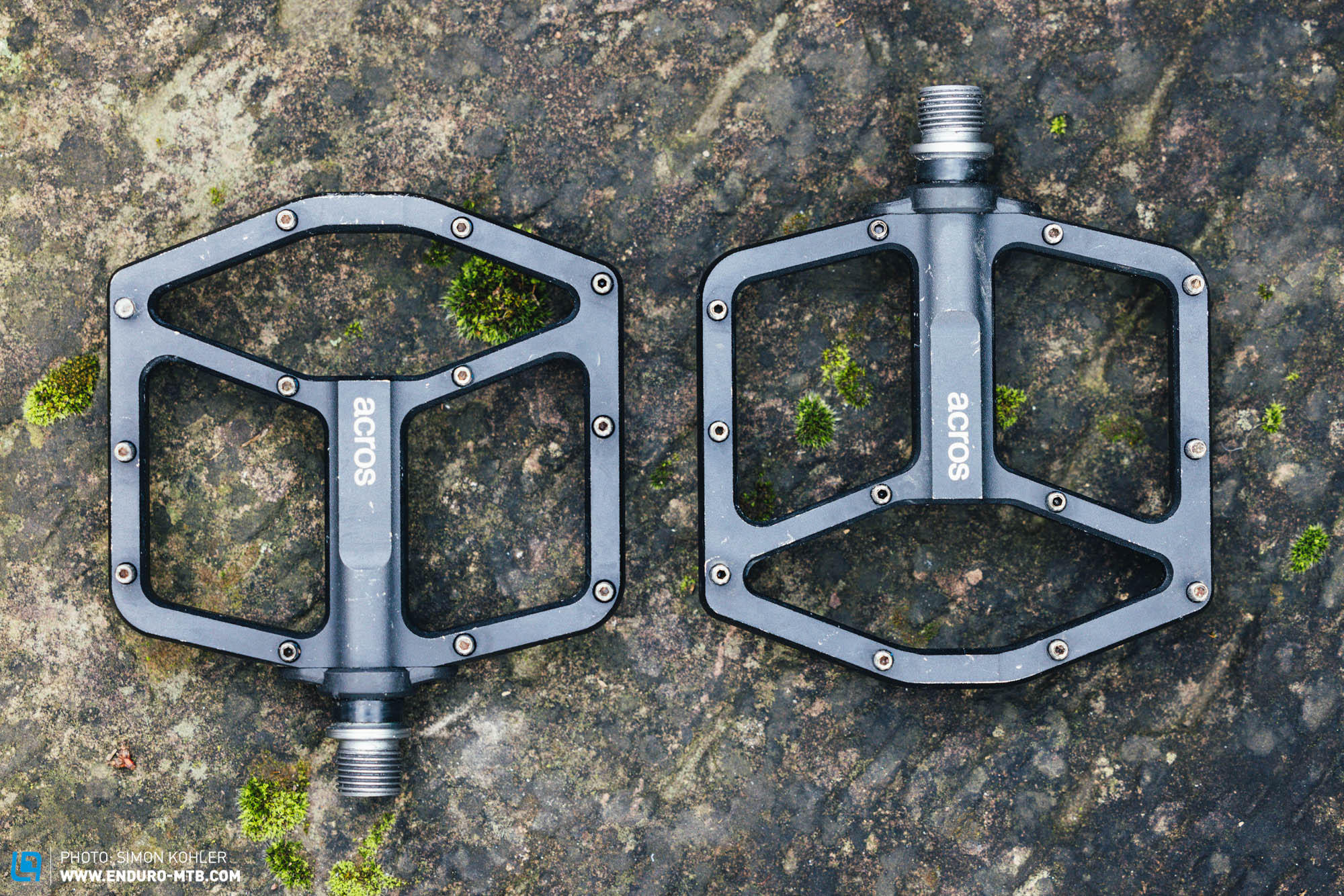 Acros flatpedal – The new MTB pedals from Acros in review