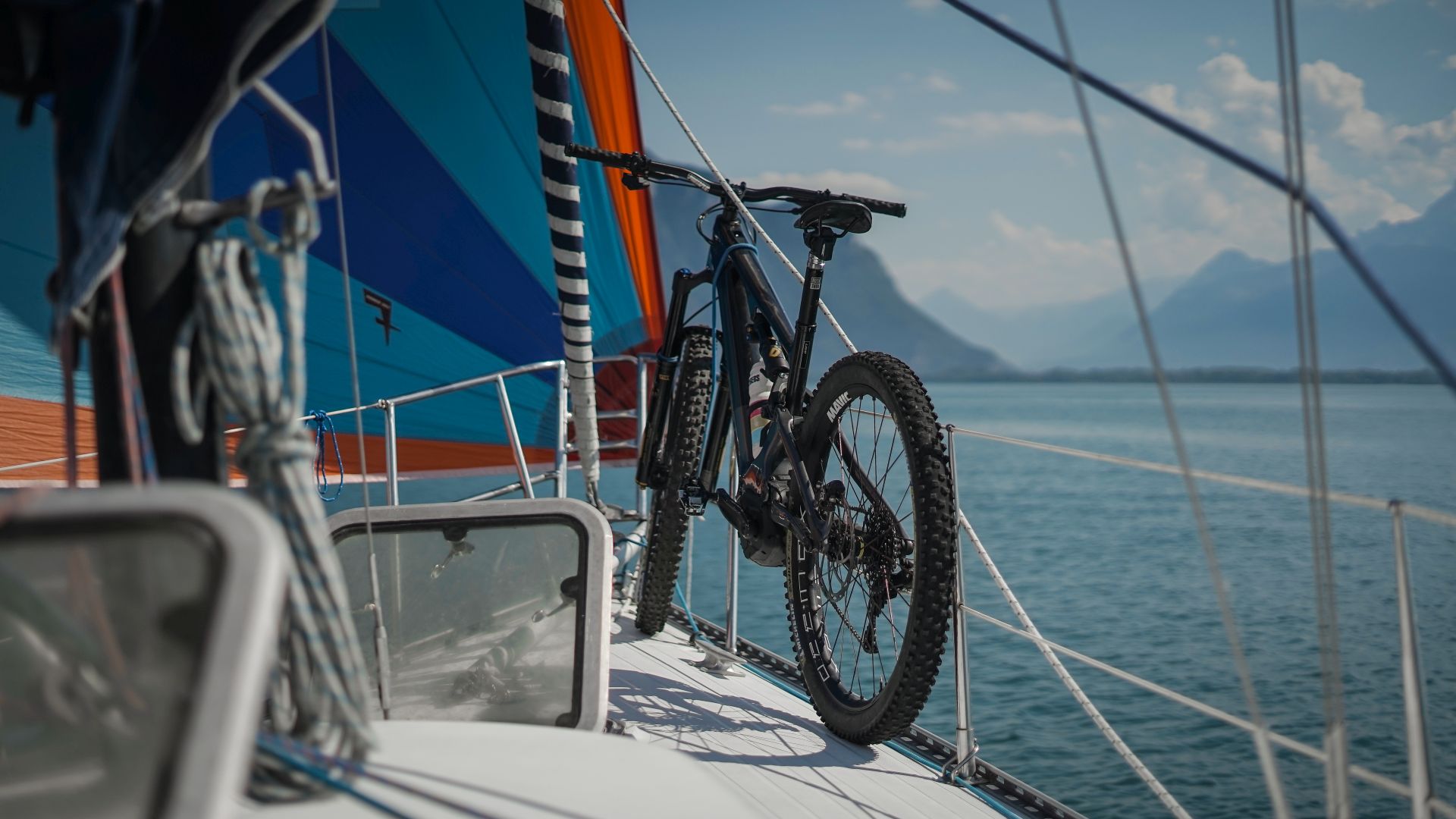 MTB Trip with a Boat Around Lake Geneva – iceman2058 – Mountain Biking Videos
