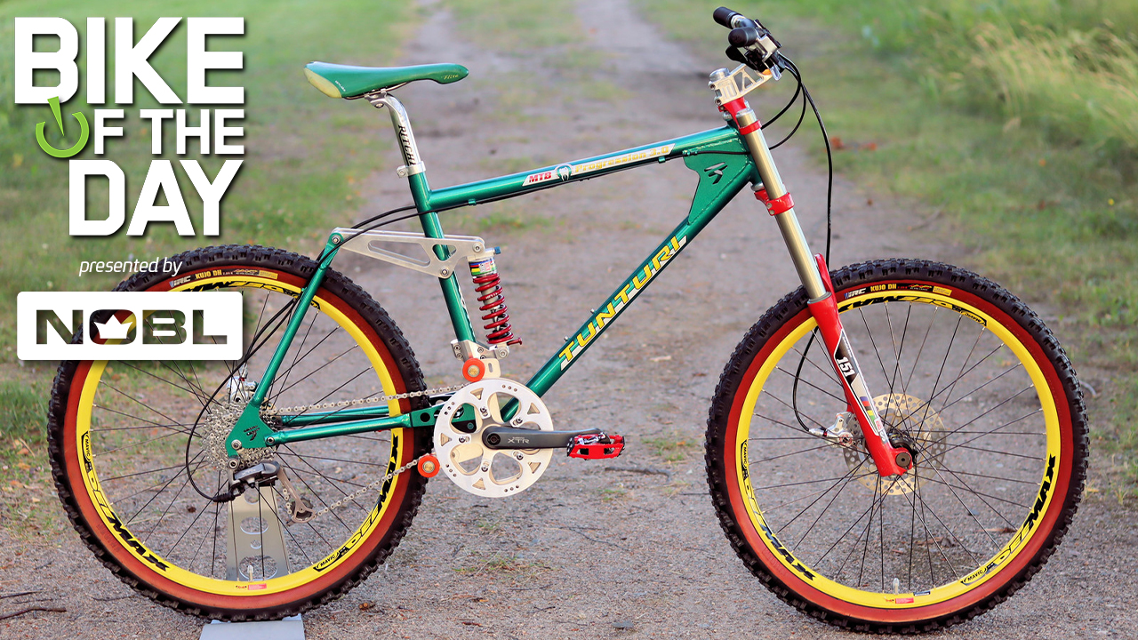 Tunturi Progression 3.0 – World Cup DH team bike from 1999 – Dami’s Bike Check